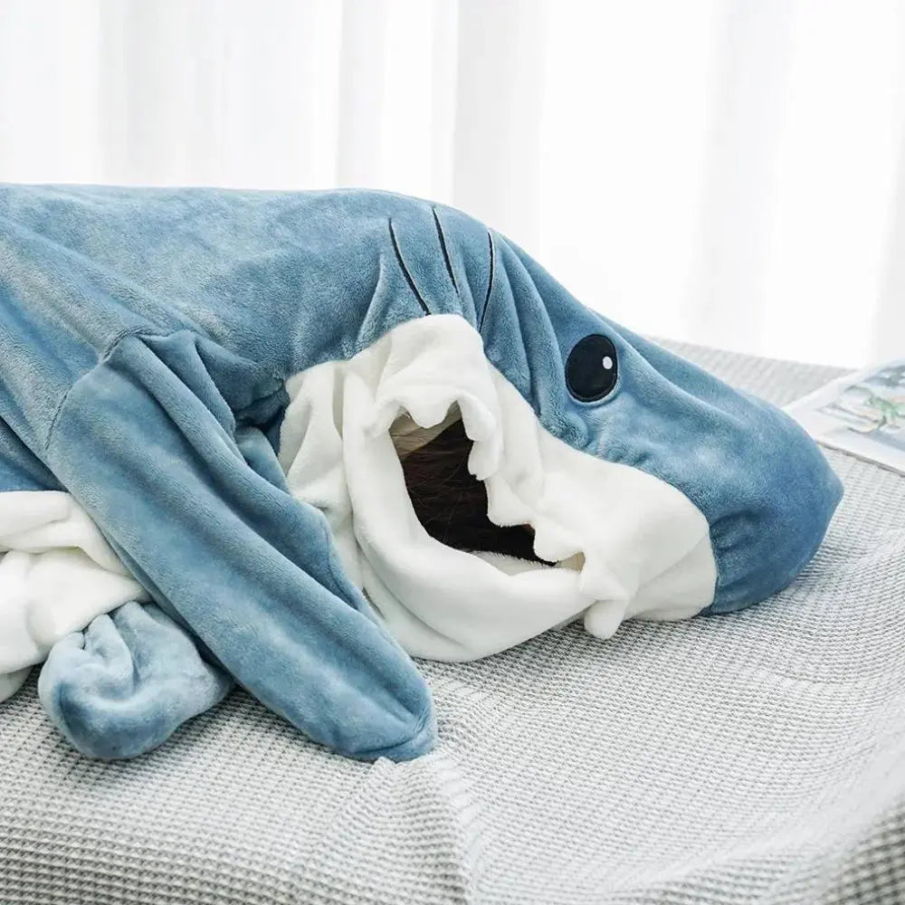 Kuscheldecke Sharkie 